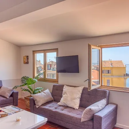 Le Gilly 6 - F3 Exceptionnel, Vue Mer, Moderne, Climatisation, Vieux-nice Διαμέρισμα *